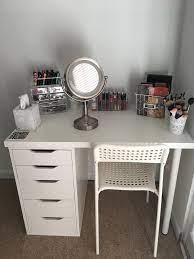Finally Completed My Simple Clean Apartment Vanity Setup Apartment Cleaning Vanity Vanity Room