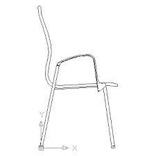 Chair Autocad Block In Side View Block In Furniture Autocad Free Drawing 59 In Side View