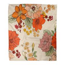 Check spelling or type a new query. Hatiart Flannel Throw Blanket French 1970s Floral Flower Pattern Old Lily Sketch Victorian Soft For Bed Sofa And Couch 58x80 Inches Walmart Canada