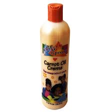 Using ingredients such as beeswax, shea butter, and carrot oil, their products not only style, but also moisturize and prevent breakage. Sofn Free Carrot Oil Creme Addisber