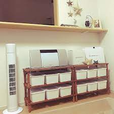 棚 ドンキ バーンスター 折り紙 ストレージボックス などのインテリア実例 2017 08 08 21 59 03 roomclip ルームクリップ 棚 インテリア 実例 マイスペース