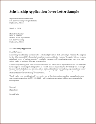 Scholarship Application Letters Cover Letter How Can Apply For Application Cover Letter Scholarships Application Application Letters