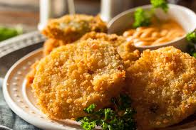 Beignets Vegetariens A La Tomate Recette Recettes De Cuisine Beignets Vegetariens Fried Green Tomatoes