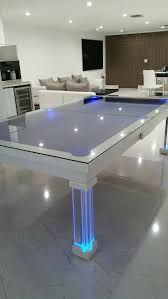 The top is also made from hardwood and comes in 3 pieces allowing you to quickly convert it from one use to another. Table Top 8 Feet Pool Tables
