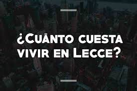 Lecce la pagina dei risultati su diretta offre risultati per lecce, classifiche, dettaglio delle partite, comparazione quote e scontri diretti. Cuanto Cuesta Vivir En Lecce Italia