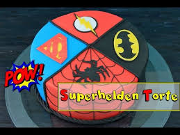 Weitere ideen zu superhelden, superheld geburtstagsfeier, kuchen. Superhelden Torte Geburtstagstorte Selber Machen Superman Spiderman Batman Flash Motivtorte Youtube