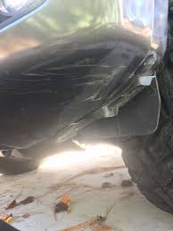 This is interesting.i've been futzing with suspension and wheels for a while now, and i have a similar issue, except my tires rub the *rear* of the front wheel well. Front Bumper Scraped And Pushed Back Now Rubs On Tire Anyone Fixed Toyota Tundra Forum