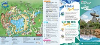 Disney's Typhoon Lagoon Water Park Map