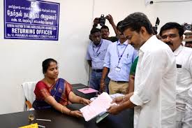 பெரம்பூரில் வேட்புமனு தாக்கல் செய்தார் நம் வெற்றி தலைவர்!