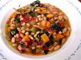 Italian Bean Soup Zen Of Slow Cooking Blog Recipe Italian Beans Italian Bean Soup Bean Soup