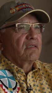 Eli Hirtle visits University nuhelot'ine thaiyots'inistameyimâkanak Blue  Quills a First Nations University to meet with Quin Buck and learn about  their language journey.