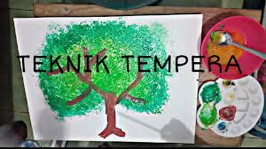 Teknik campuran merupakan perpaduan antara 2 teknik lukis, yaitu teknik lukis kering dan basah. Teknik Tempera Youtube
