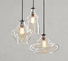 Mccarthy 3 Light Glass Pendant Pottery Barn