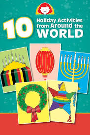 10 Holiday Activities From Around The World In 2020 Classroom Christmas Activities Holiday Activities Christmas Lesson