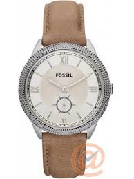 Onlinesaatci Com Fossil Es3066 Bayan Kol Saati Brown Leather Strap Watch Watches Women Leather Brown Leather Strap