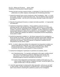 Depending on the discipline, journal, and the nature of the. Guidelines For Research Papers