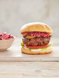 Blearn How To Make Mary Berry S Homemade Beef Burgers As Seen On Her Bbc Series Classic A Brioche Bun Boasti Carrot Slaw Burger Recipes Beef Berries Recipes
