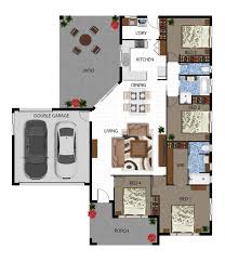 Australia S Leading 3d Architectural Visualisation And Rendering Company Specialising In 3d Architectural Visu Floor Plans Duplex Floor Plans Home Design Plans
