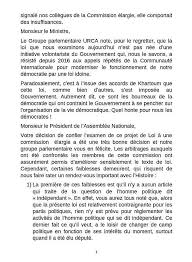 Mon bureau virtuel urca : Urca Declaration Du Groupe Parlementaire