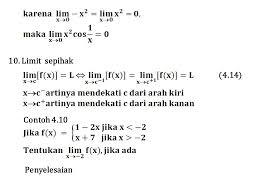 Contoh Soal Dan Pembahasan Limit Sepihak Kumpulan Contoh Surat Dan Soal Terlengkap
