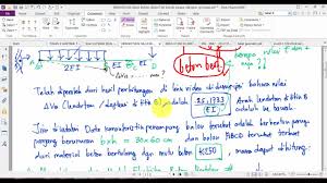 Check spelling or type a new query. Metode Balok Konjugasi Menghitung Rotasi Dan Lendutan Balok Sangat Lengkap Case 1 Youtube