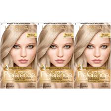 The blue/violet counteracts the yellow tones to produce a flattering. Amazon Com L Oreal Paris Superior Preference Fade Defying Shine Permanent Hair Color 9a Light Ash Blonde 3 Count Hair Dye Beauty