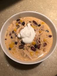 Lemon juice brightens the flavors in this chicken, corn and salsa soup seasoned with cumin and chili powder. Trisha Yearwood Chicken Tortilla Soup Food Mstb