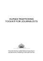 HUMAN TRAFFICKING TOOLKIT FOR JOURNALISTS