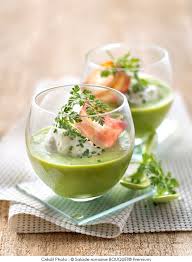 Veloute Glace De Salade Romaine Fromage Frais Fouette Aux Herbes Lard Croustillant A Vos Assiettes Recettes De Cuisine Illustrees Recettes De Cuisine Aperitif Dinatoire Thermomix Recettes De Cuisine Illustrees