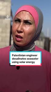 Palestinian Engineer Creates Solar-Powered Desalination Device