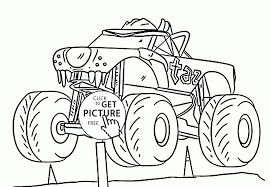 Monster Truck Cool Taz Coloring Page For Kids Transportation Coloring Pages Printables Fre Monster Truck Coloring Pages Star Wars Coloring Book Coloring Pages
