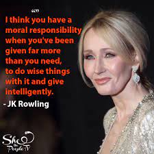 SheThePeople - Harry Potter's creator JK Rowling turns 54... | Facebook