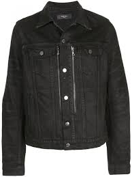 Amiri Denim Jacket Denim Jacket Black Tessabit Shop