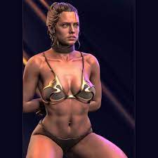 Sexy Rey - The Slave From Jakku Statue (+NSFW) ‹ 3D Spartan Shop