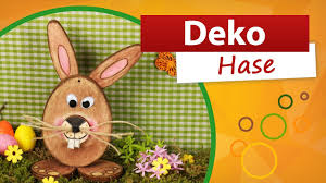 Osterdeko hase max großer hase aus holz h 27 cm b 16,5 cm t 18 mm selbst zugeschnitten und handbemalt mit acrylfarben mit firnis fixiert. Deko Hase Basteln Osterhase Aus Holz Basteln Malen Trendmarkt24 Bastelideen Diy Youtube
