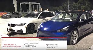 Tesla model 3 performance awd specs. Tesla Model 3 Performance Takes On Bmw M3 Competition In Drag Race Electrek