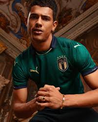 The 2020 uefa european football championship, commonly referred to the stadio olimpico in rome was chosen to host the opening game, involving turkey and hosts italy. New Italy Green Kit 2019 Puma Italy Renaissance Shirt To Be Worn Vs Greece In Euro 2020 Qualifying Football Kit News