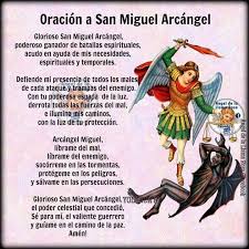 Porque creen en la capacidad que demostró para. Oracion A San Miguel Arcangel Mi Grupo De Oracion Facebook