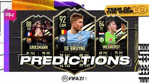 Beyond that, the new team of the week has little to offer that is exciting. Fifa 21 Team Of The Week 10 Predictions Futhead News