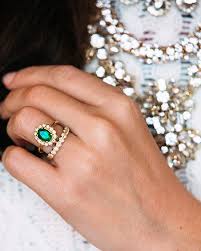 17 Emerald Engagement Rings That Will Leave You Green With Envy Yellow Gold Wedding Ring Emerald Engagement Ring Wedding Rings Vintage