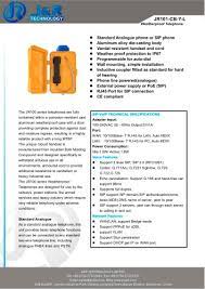 After uploading a pdf and signing in, complete form. Notfalltunnel Telefon Jr101 Cb L J R Technology Ltd Pdf Catalogs Technical Documentation Brochure