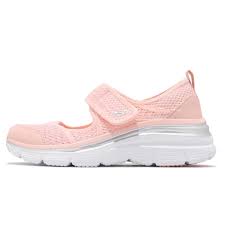 Details About Skechers Fashion Fit Breezy Sky Pink White Women Slip On Casual Shoes 13311 Pnk