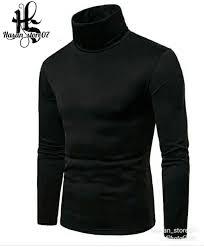 Sebagian besar orang cenderung lebih tertarik menggunakan pakaian atasan ini karena selain sangat. Baju Kaos Turtleneck Kaos Kerah Tinggi Kaos Korea Lazada Indonesia