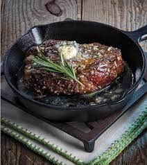 The poor man's ribeye done in 15. Seared Chuck Eye Steak With Rosemary Roasted Garlic Butter