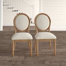Belleville Round Upholstered Dining Chair Reviews Birch Lane Dining Chairs Upholstered Dining Chairs Dinning Chairs