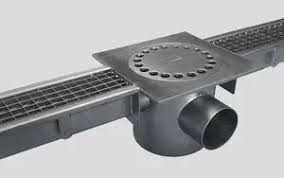 10 of the best kitchen floor materials & what they're known for : Stainless Steel Drainage Channel 2150 Inoxsystem S R L With Grating For Kitchens Floor