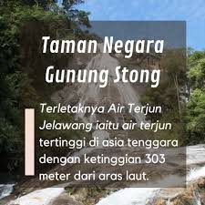 20 april 2015 / relaxing and useful sounds, noises and videos. Taman Negara Gunung Stong Legasi Travel Tours Facebook