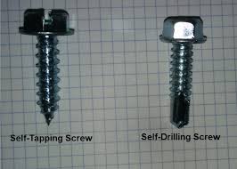 self drilling screws vs self tapping screws first call