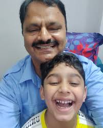 Learning selfie game from the master himself #grandkid #masterHirad