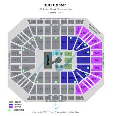 Dcu Center Seating Chart